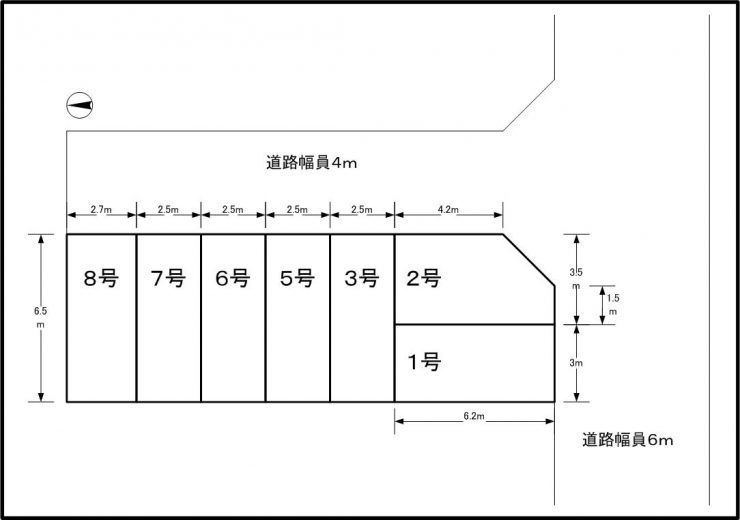 現地図(間取)